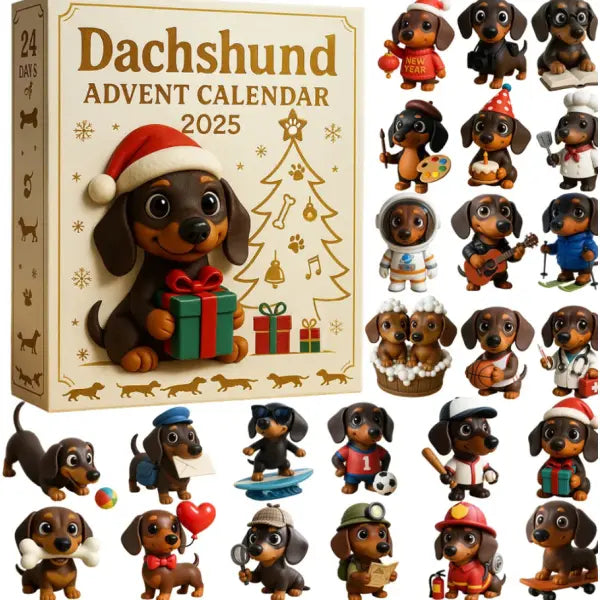 Dachshund Advent Calendar 2025