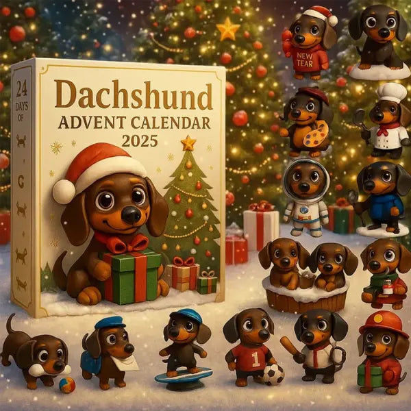 Dachshund Advent Calendar 2025