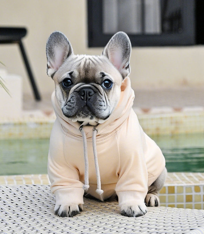 Frenchie Flower Power Hoodie