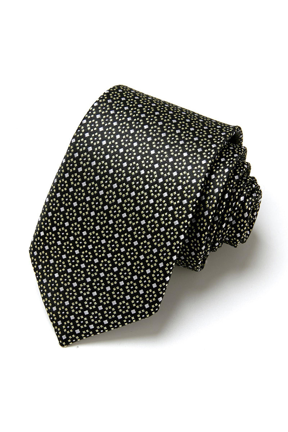 Men's Formal Navy Micro-Pattern Tie