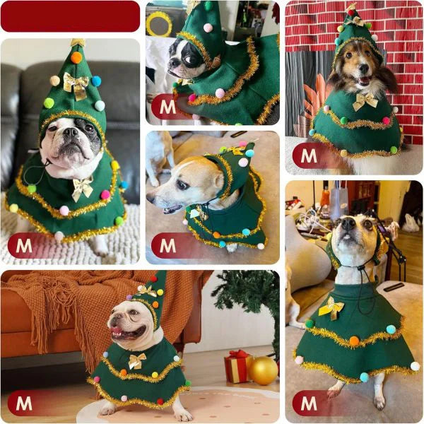 Puppy Christmas Cape Costume