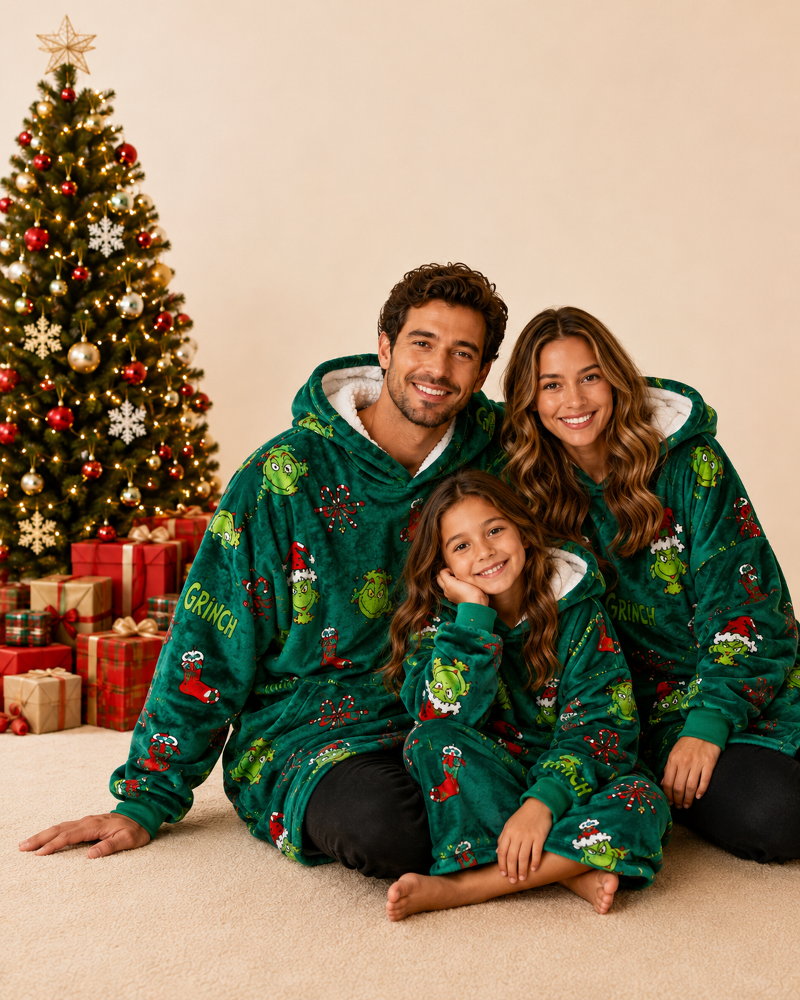 The Grinch Green Cozy Hoodie