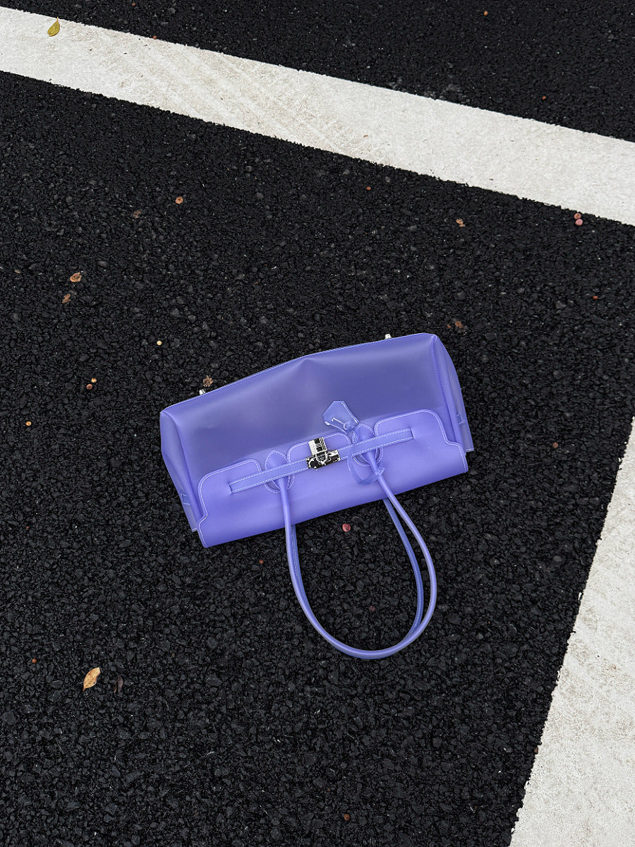 Horizontal Candy Color Jelly firkin bag