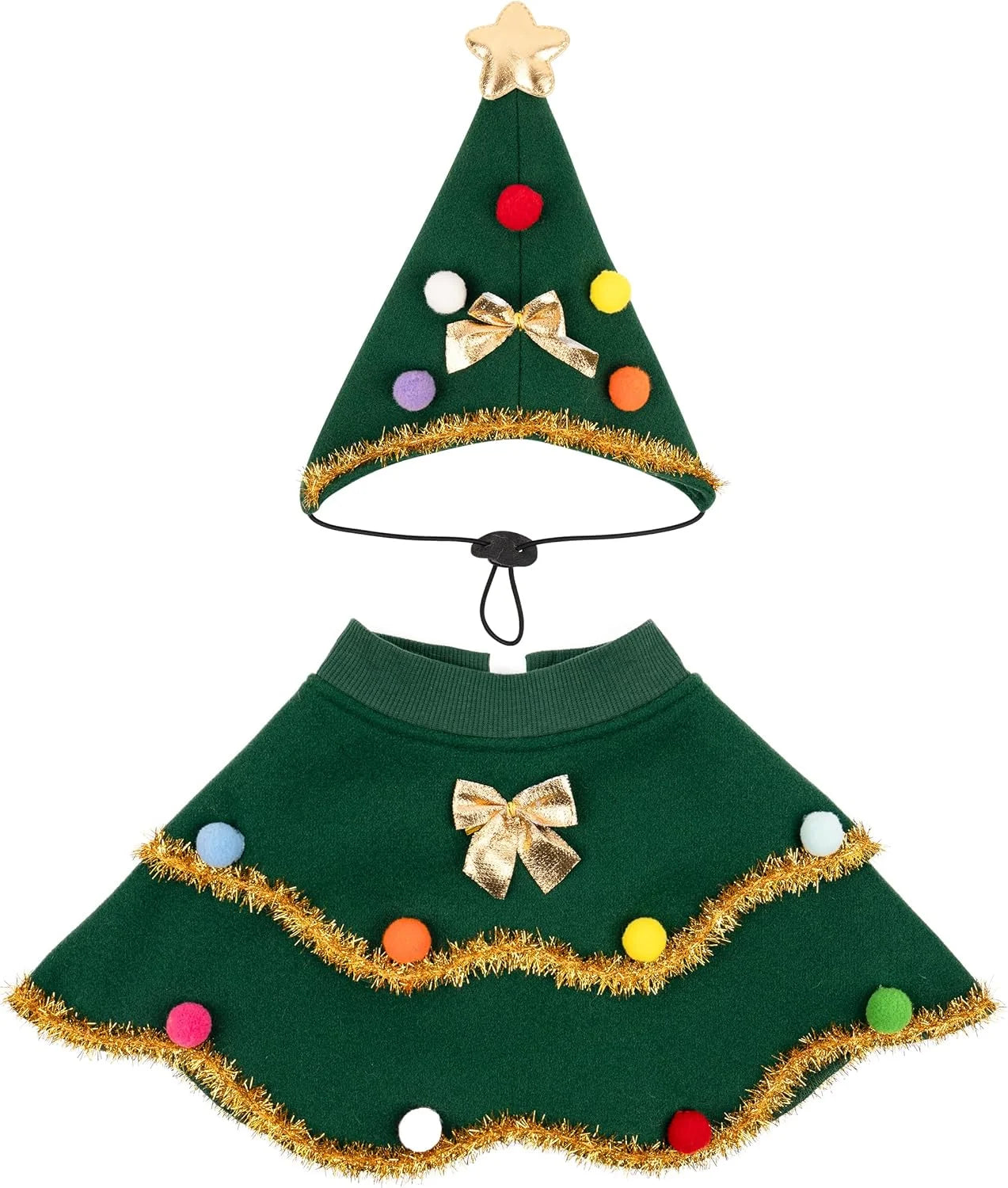Puppy Christmas Cape Costume