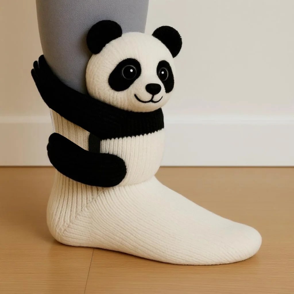 Christmas Socks - 3D Knit Animal Socks