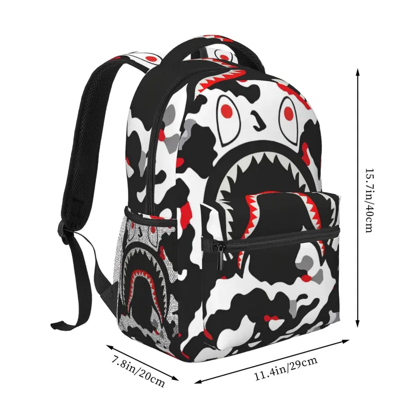 Shark Teeth Laptop Backpack