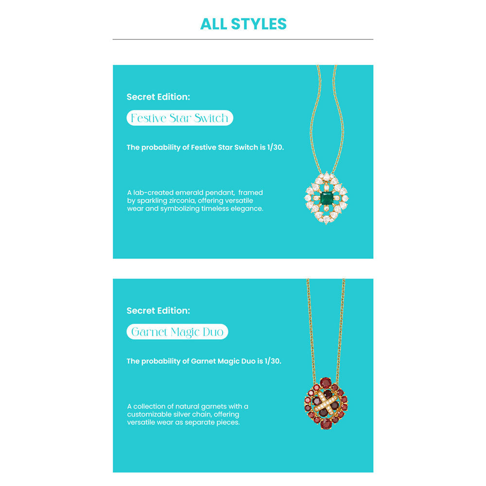 Fizz & Rizz by Yorkett Christmas Jewelry Mystery Box