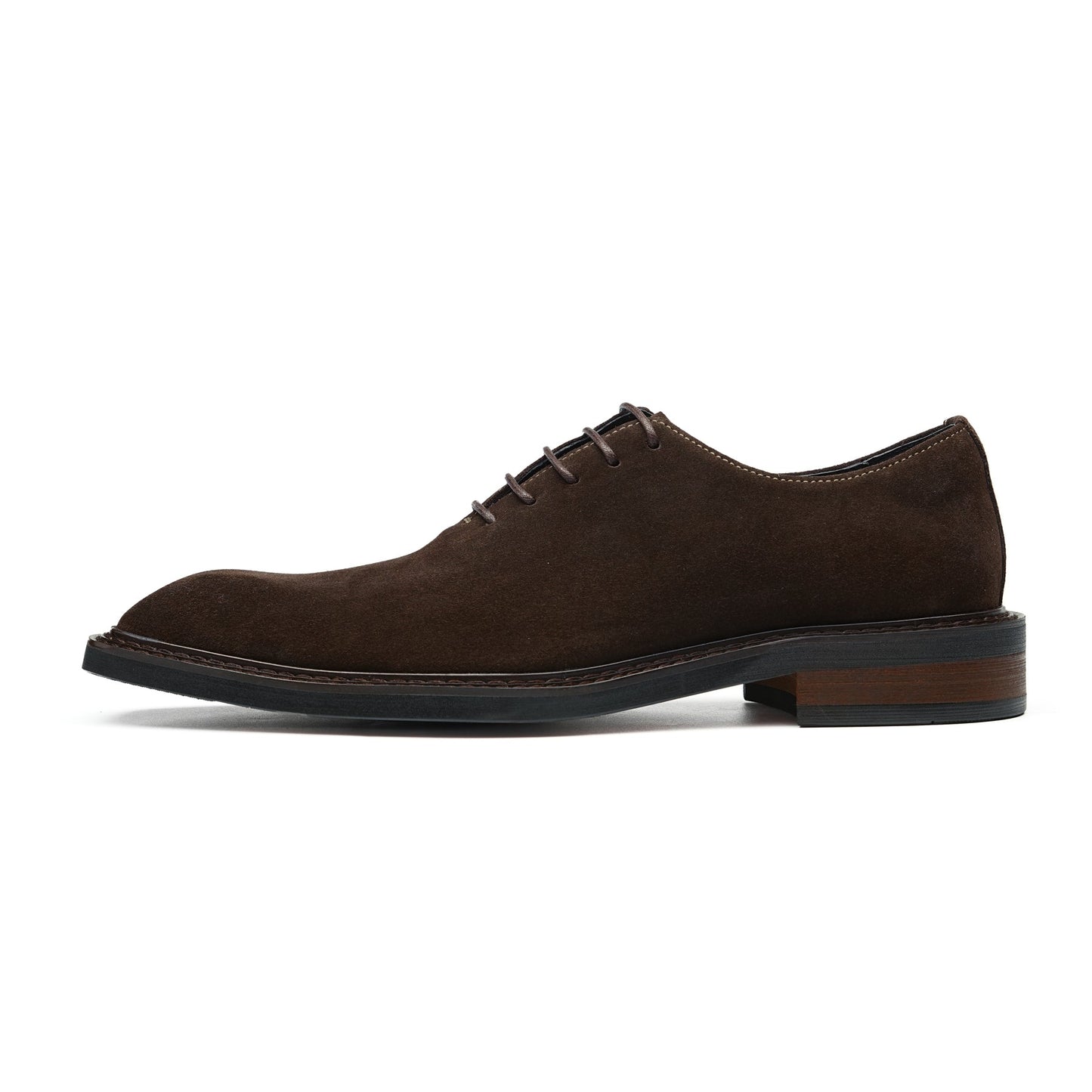 Men's Suede Oxford Shoes: Breathable Comfort & Artisanal Stitching Detailing