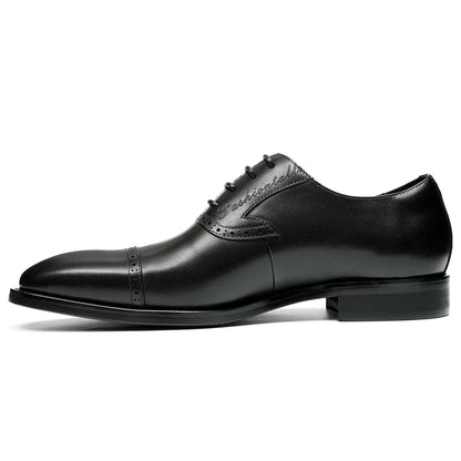 Men's Oxford Shoes - Triple-Panel Craftsmanship & Timeless Stitching