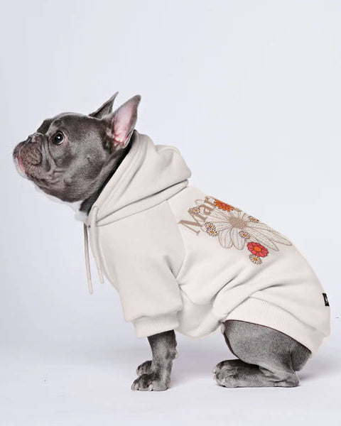 Frenchie Flower Power Hoodie