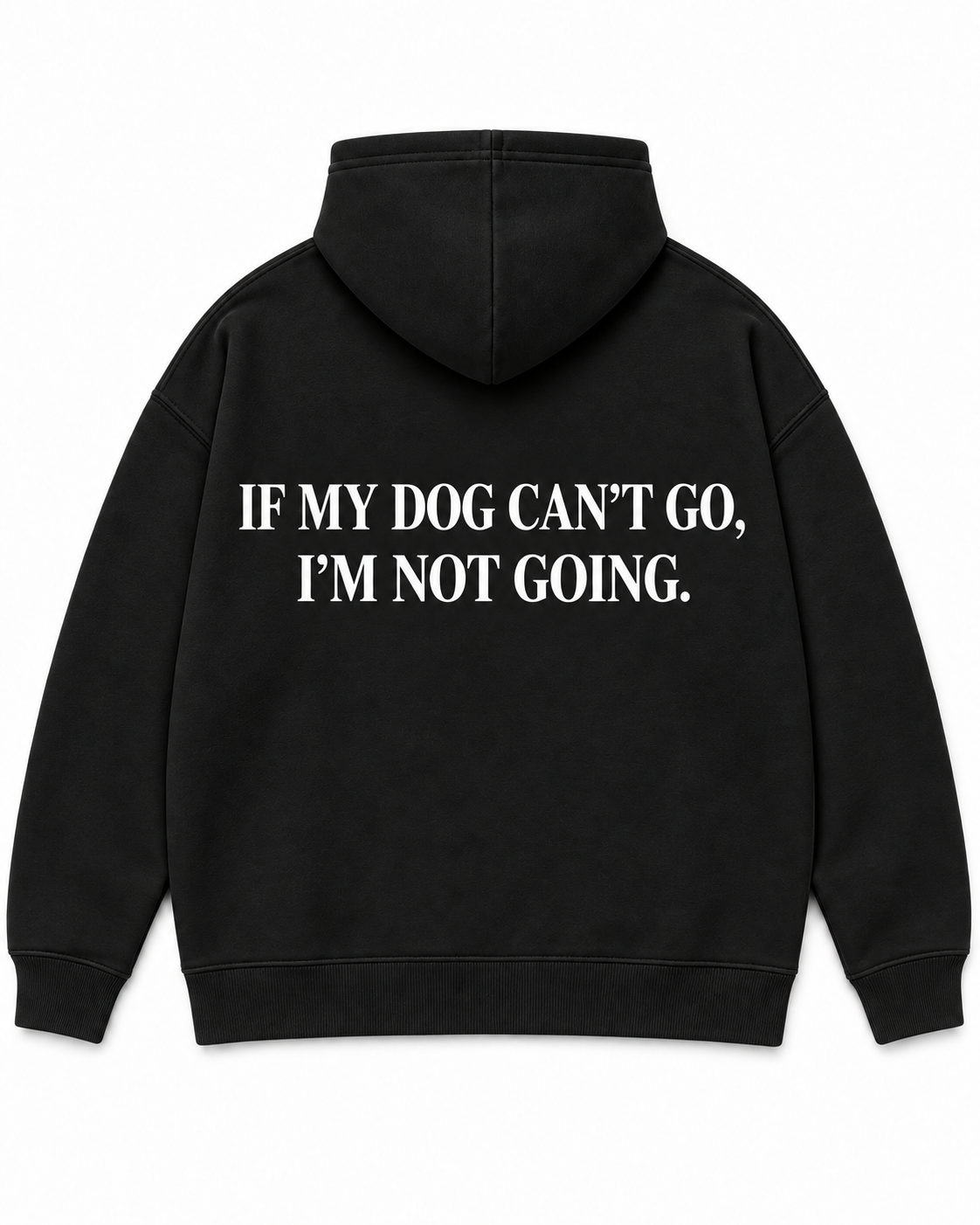 IF MY DOG CAN’T GO, I’M NOT GOING Hoodie