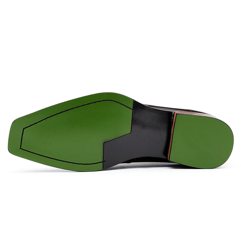 Men's Oxford Dress Shoes - Contrast Trim & Timeless Lacing