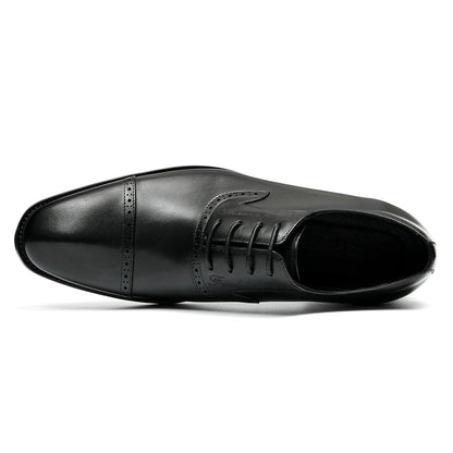 Men's Oxford Shoes - Triple-Panel Craftsmanship & Timeless Stitching