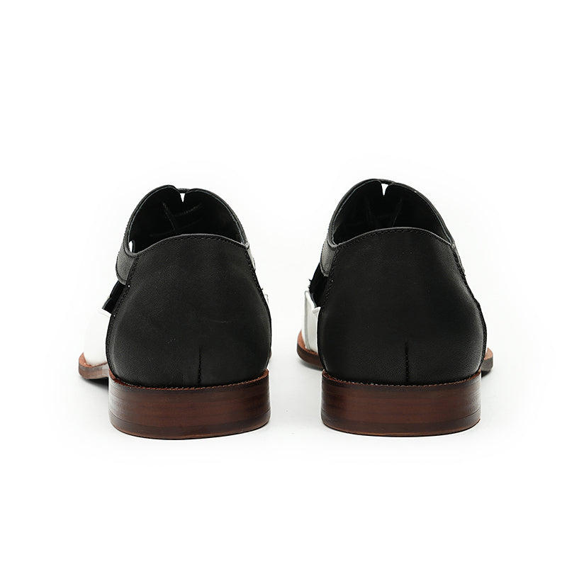 Men's Oxford Dress Shoes - Perforated Breathability & Timeless Polish