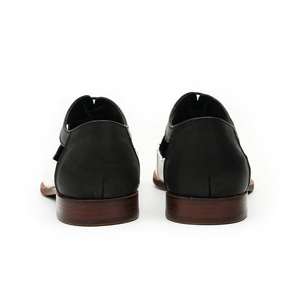 Men's Oxford Dress Shoes - Perforated Breathability & Timeless Polish