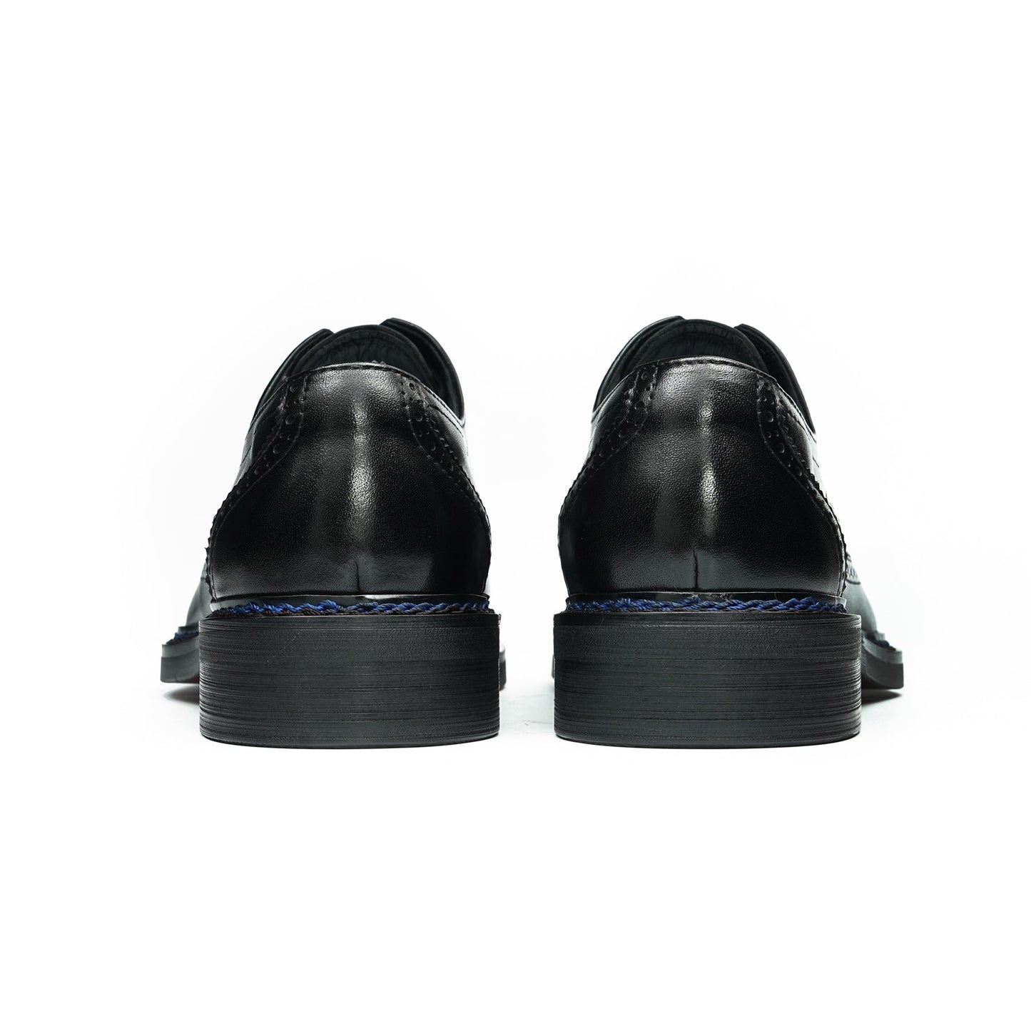 Men's Oxford Shoes: Artisan Broguing & Accent Stitching Detailing