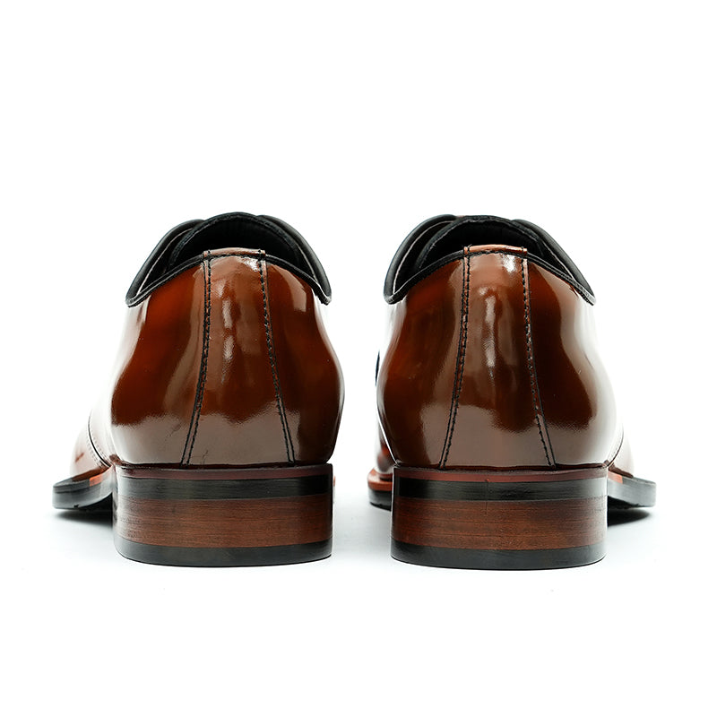 Men's Oxford Dress Shoes - Contrast Trim & Timeless Lacing