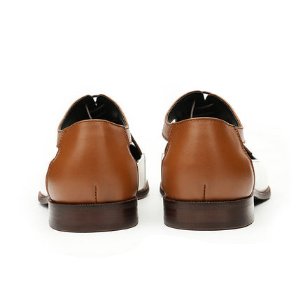 Men's Oxford Dress Shoes - Perforated Breathability & Timeless Polish