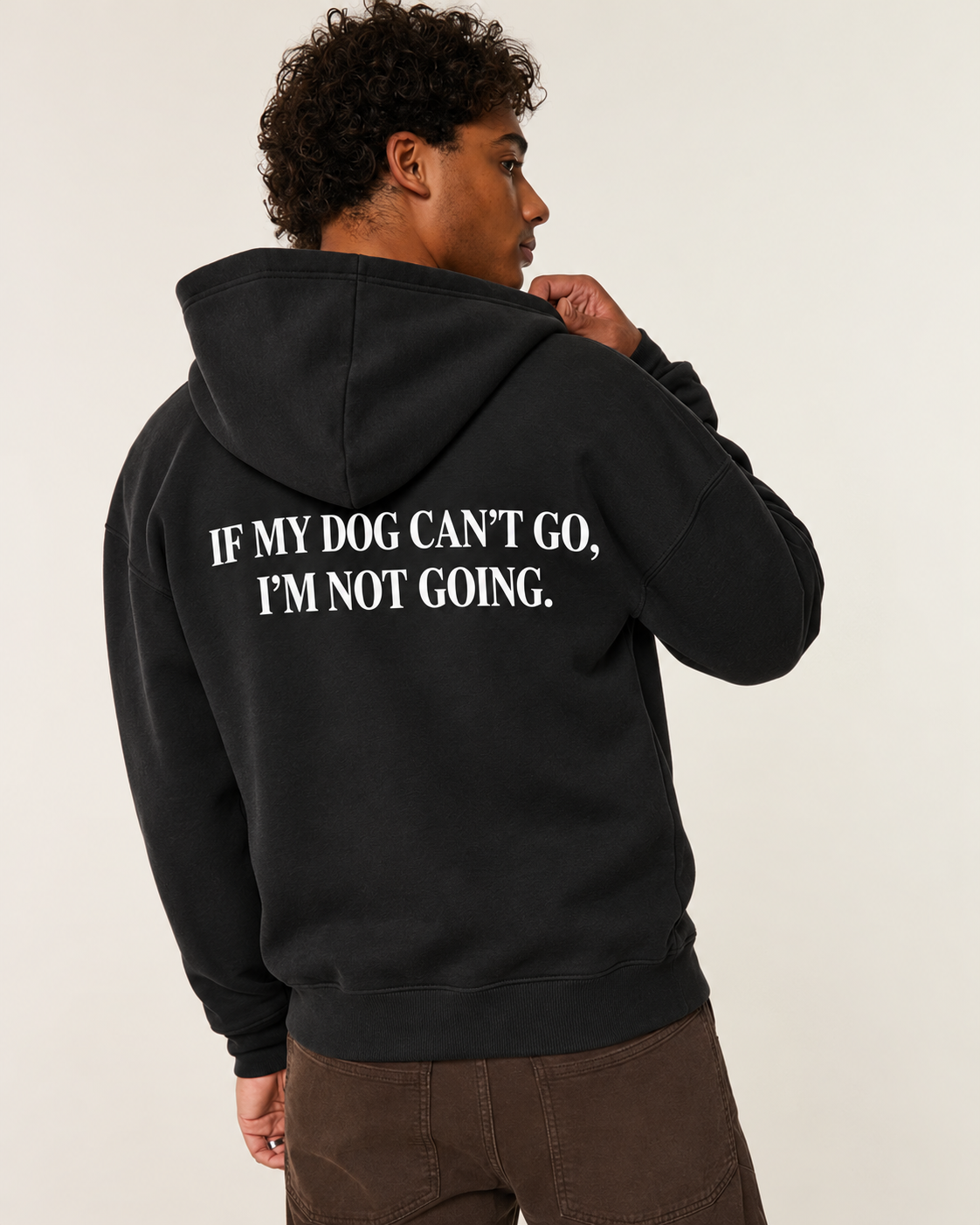 IF MY DOG CAN’T GO, I’M NOT GOING Hoodie