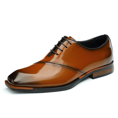 Men's Oxford Dress Shoes - Contrast Trim & Timeless Lacing
