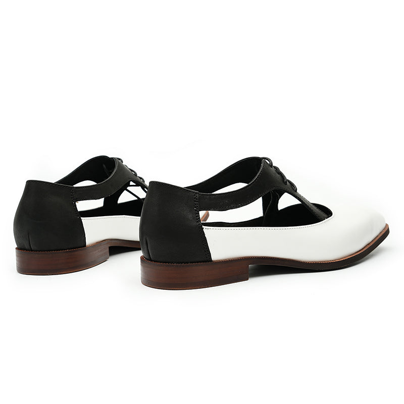 Men's Oxford Dress Shoes - Perforated Breathability & Timeless Polish