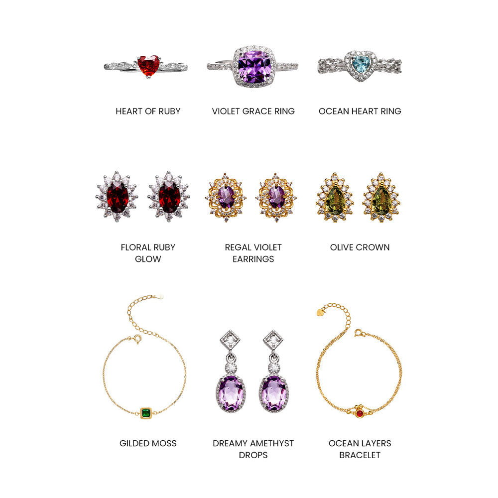 Fizz & Rizz by Yorkett Sterling Silver Jewelry Mystery Box