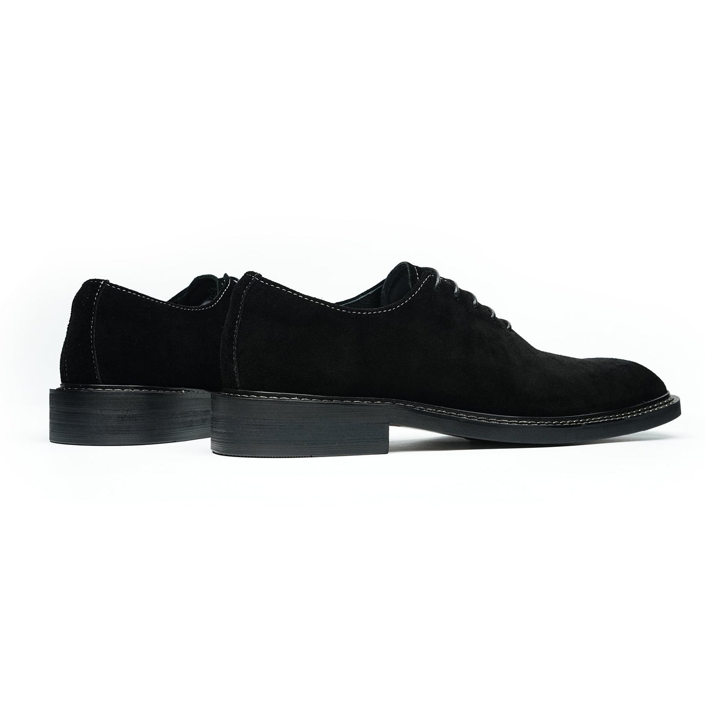 Men's Suede Oxford Shoes: Breathable Comfort & Artisanal Stitching Detailing