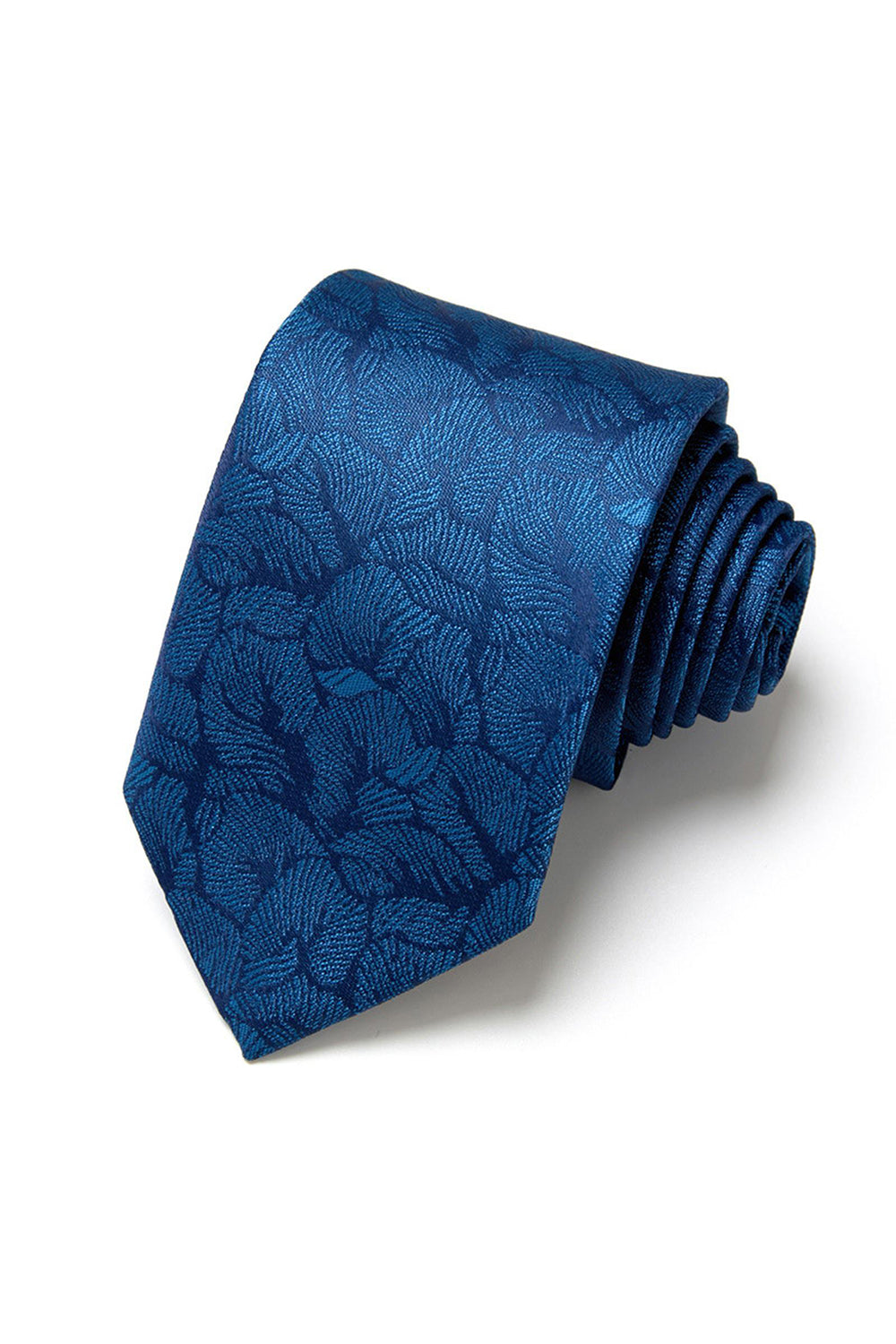 Men's Formal Navy Micro-Pattern Tie