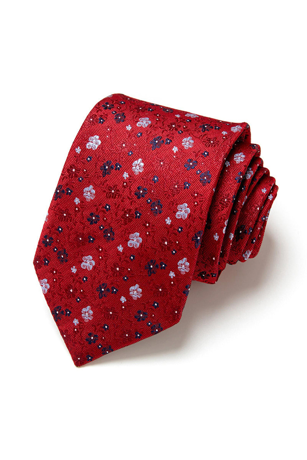 Men's Formal Navy Micro-Pattern Tie
