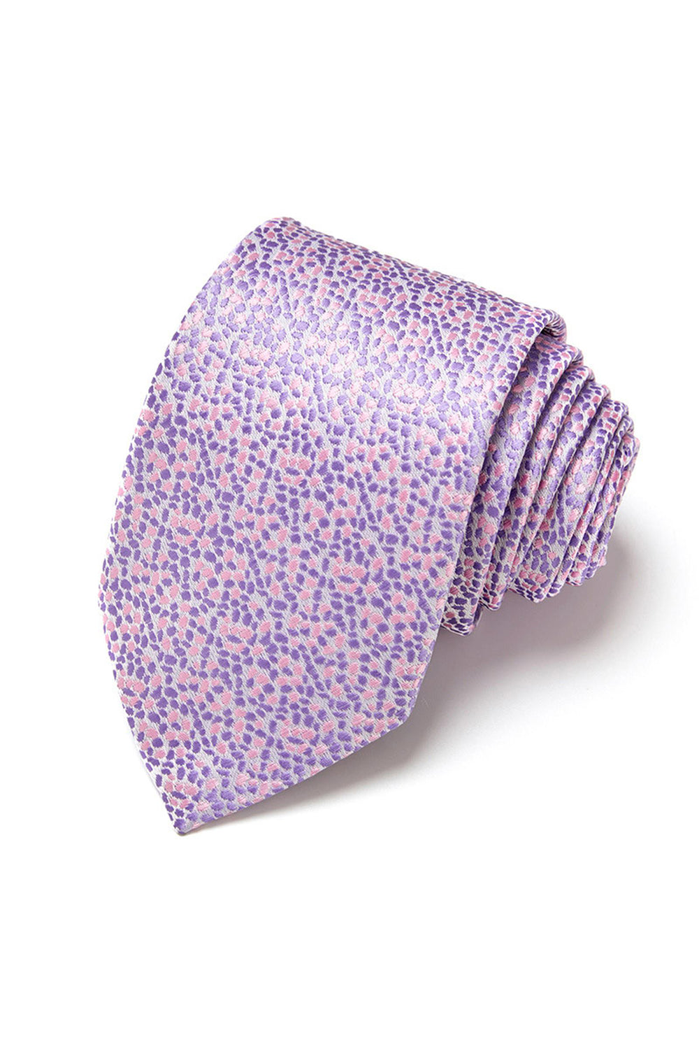 Men's Formal Navy Micro-Pattern Tie