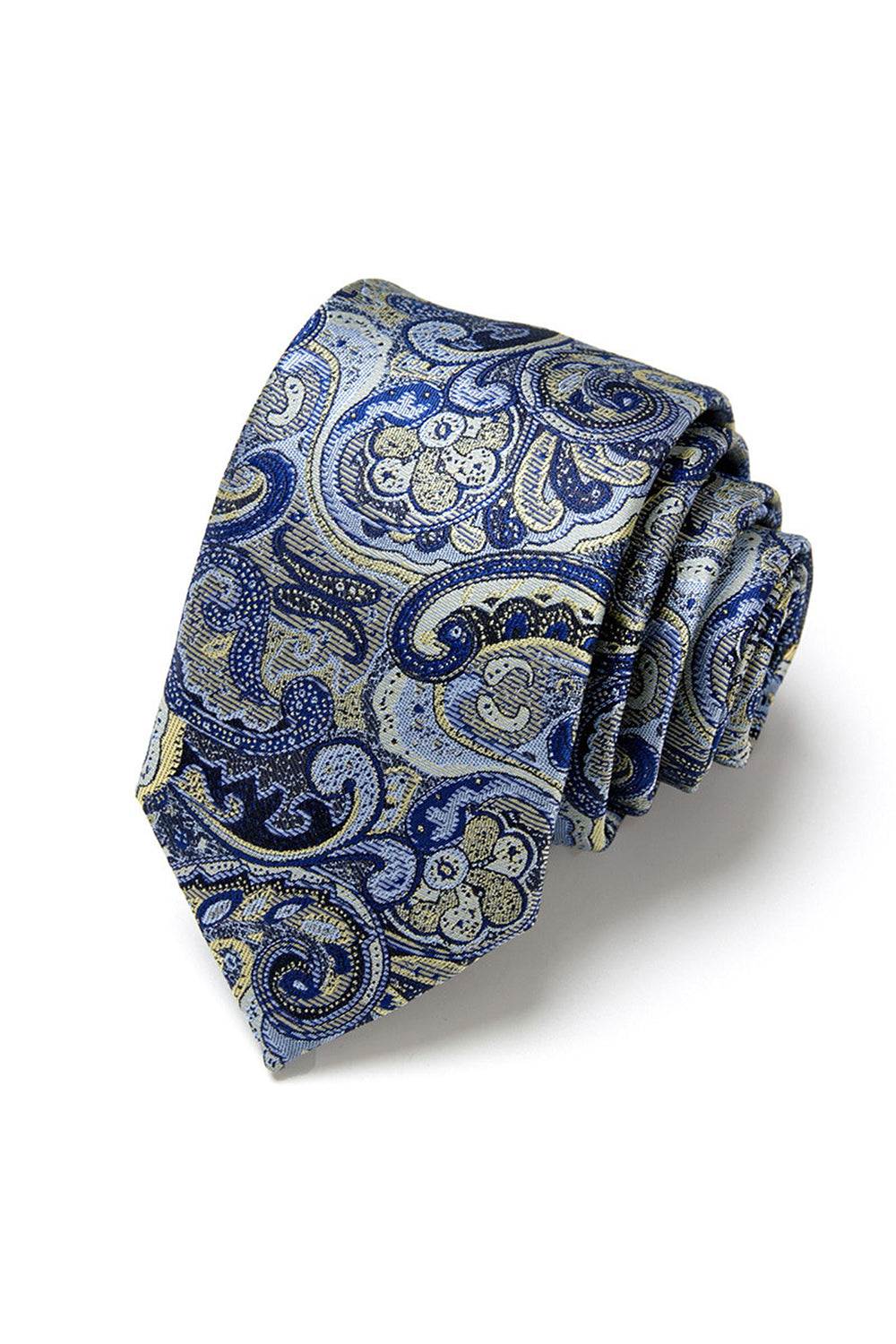 Men's Formal Navy Micro-Pattern Tie