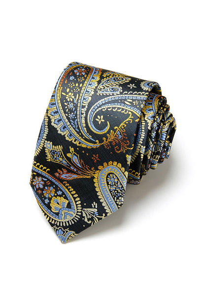 Men's Formal Navy Micro-Pattern Tie