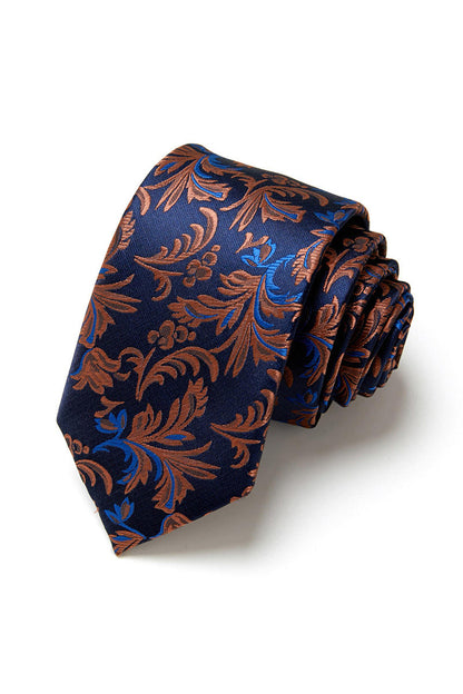 Men's Formal Navy Micro-Pattern Tie