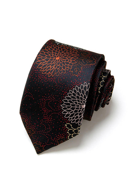 Men's Formal Navy Micro-Pattern Tie