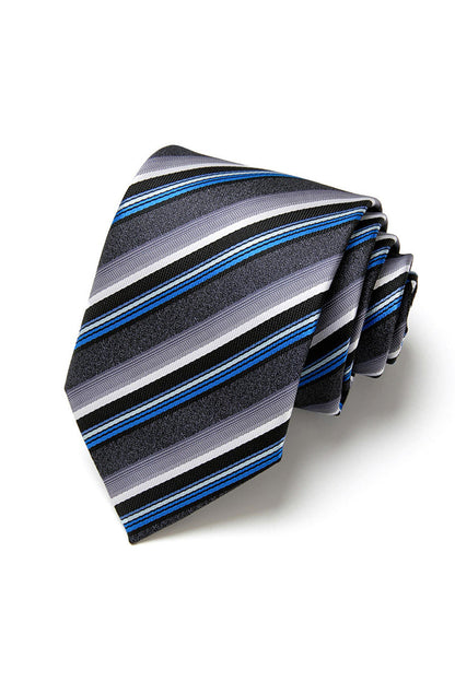 Men's Formal Navy Micro-Pattern Tie
