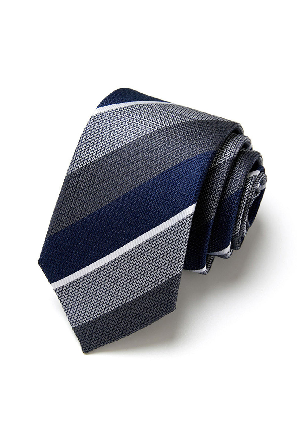 Men's Formal Navy Micro-Pattern Tie