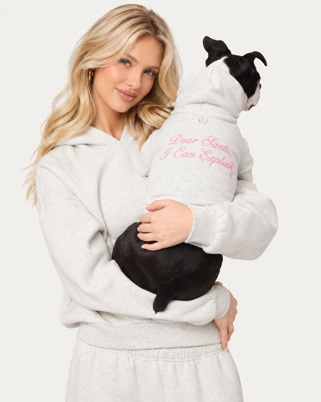 Dear Santa I Can Explain-Dog Sweatshirt