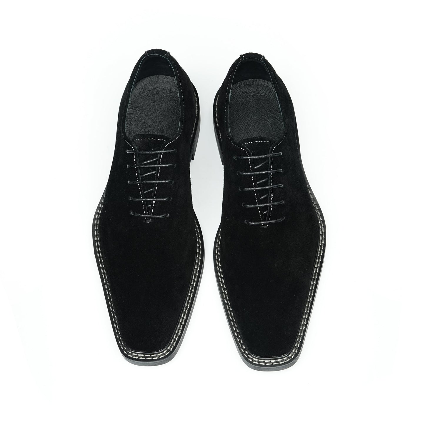 Men's Suede Oxford Shoes: Breathable Comfort & Artisanal Stitching Detailing