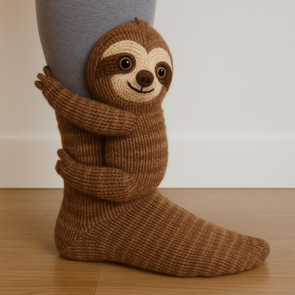 Christmas Socks - 3D Knit Animal Socks