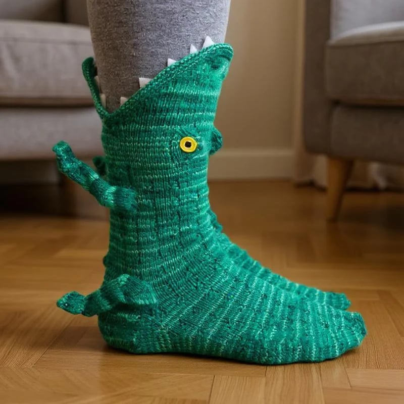 Christmas Socks - 3D Knit Animal Socks