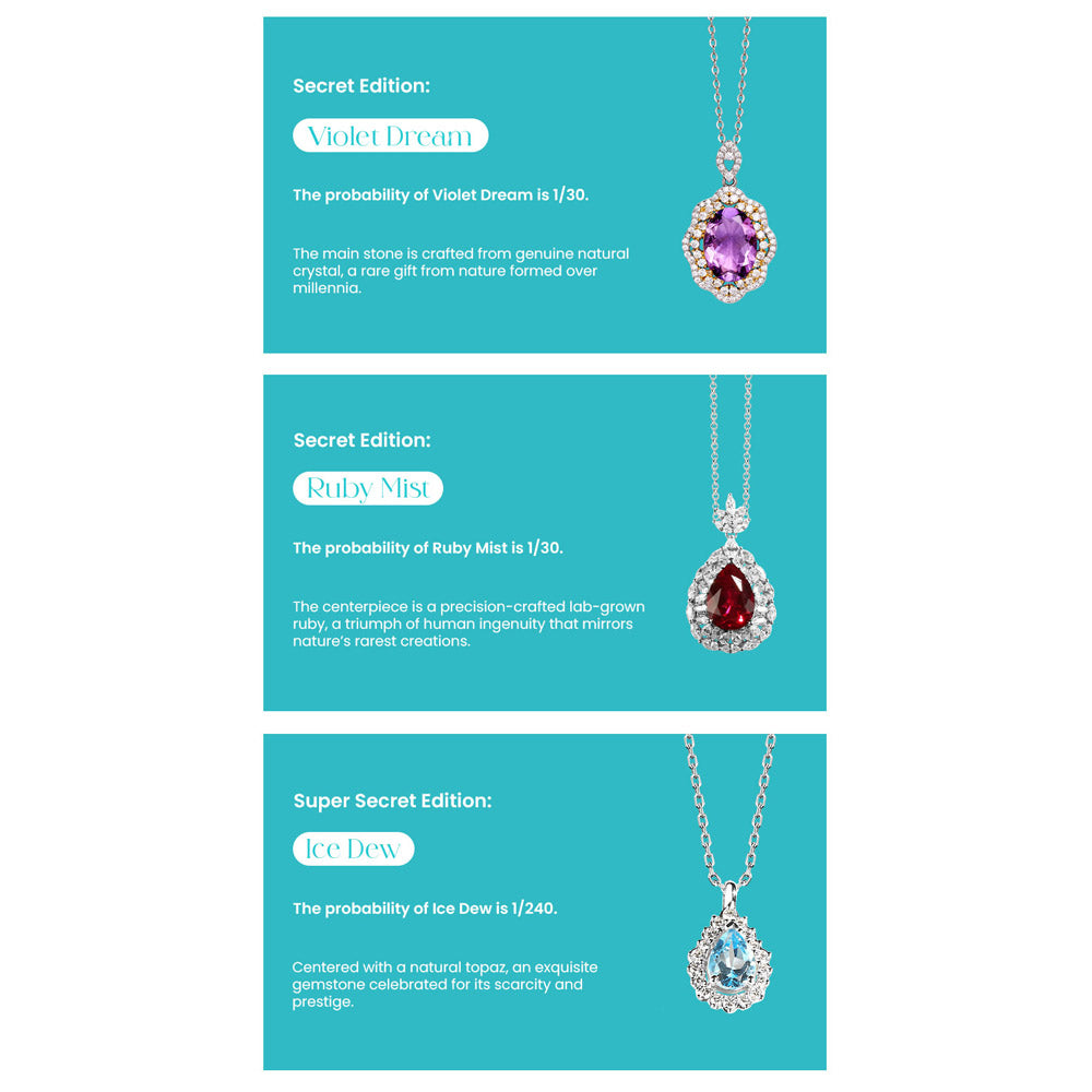 Fizz & Rizz by Yorkett Sterling Silver Jewelry Mystery Box