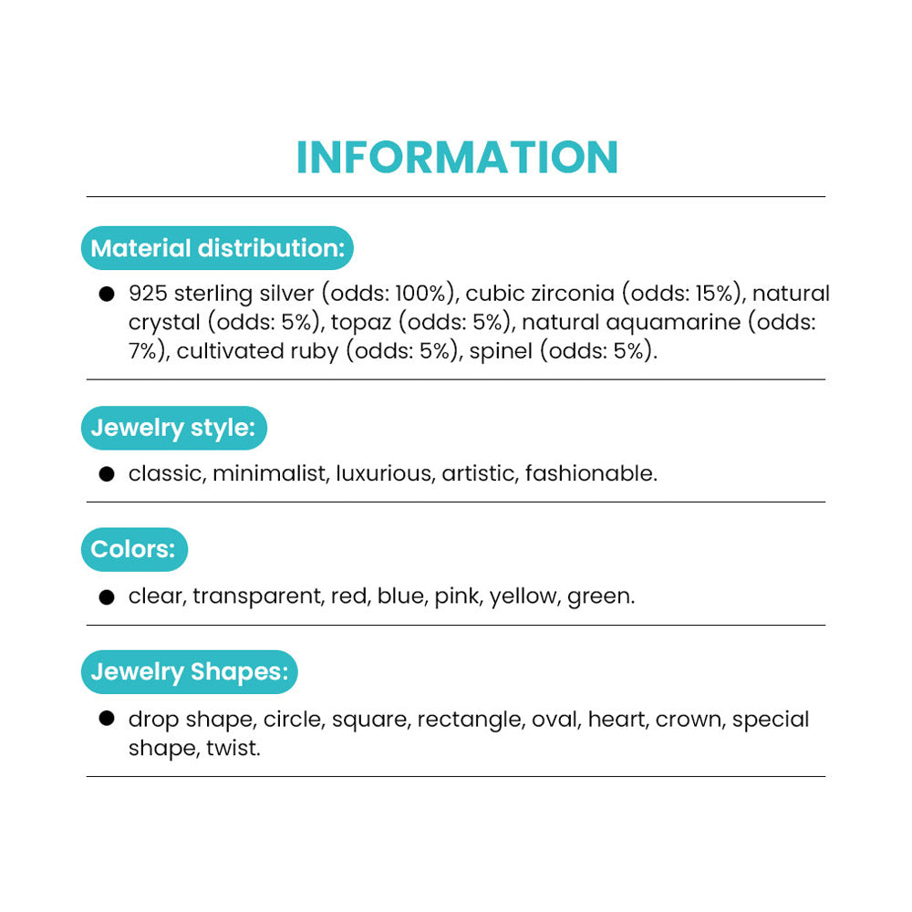Fizz & Rizz by Yorkett Sterling Silver Jewelry Mystery Box