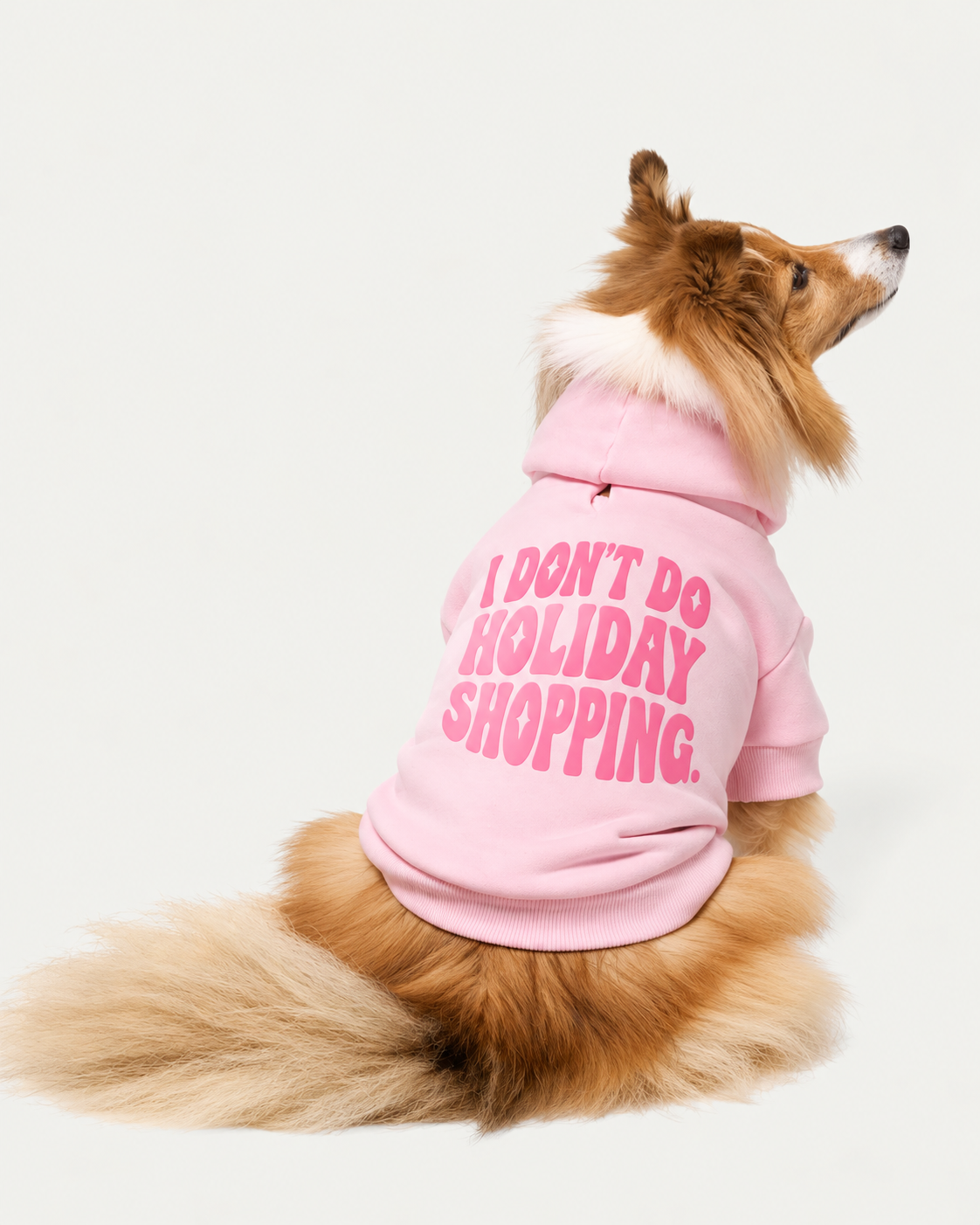 I Don't Do Holiday Shopping -Dog Sweatshirt