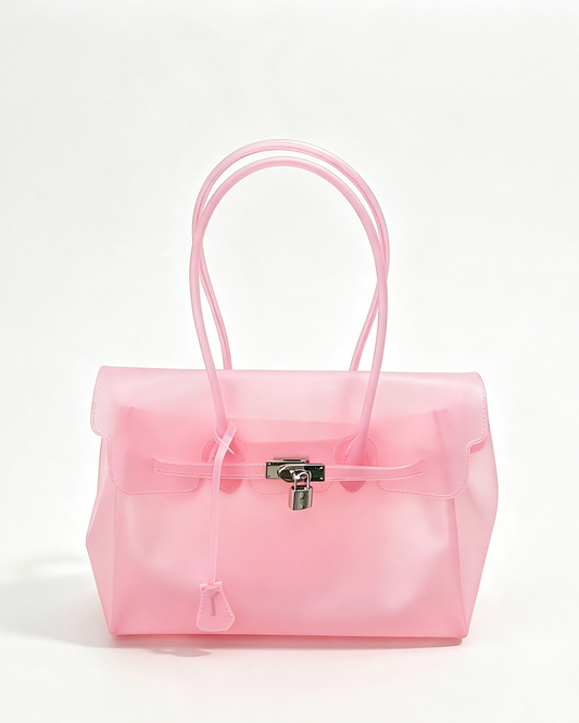 Candy Color Jelly Firkin Tote bag