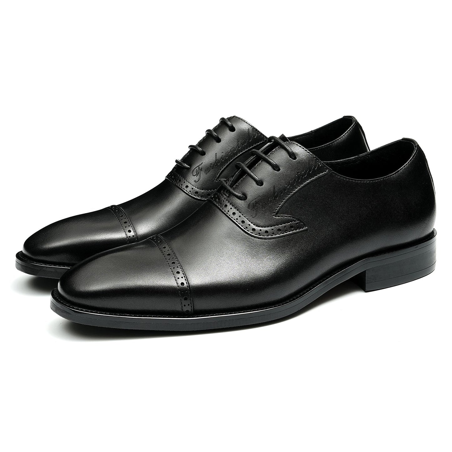 Men's Oxford Shoes - Triple-Panel Craftsmanship & Timeless Stitching
