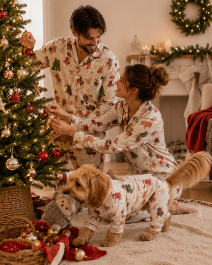 Merry Pups-Family Matching Christmas Pajamas