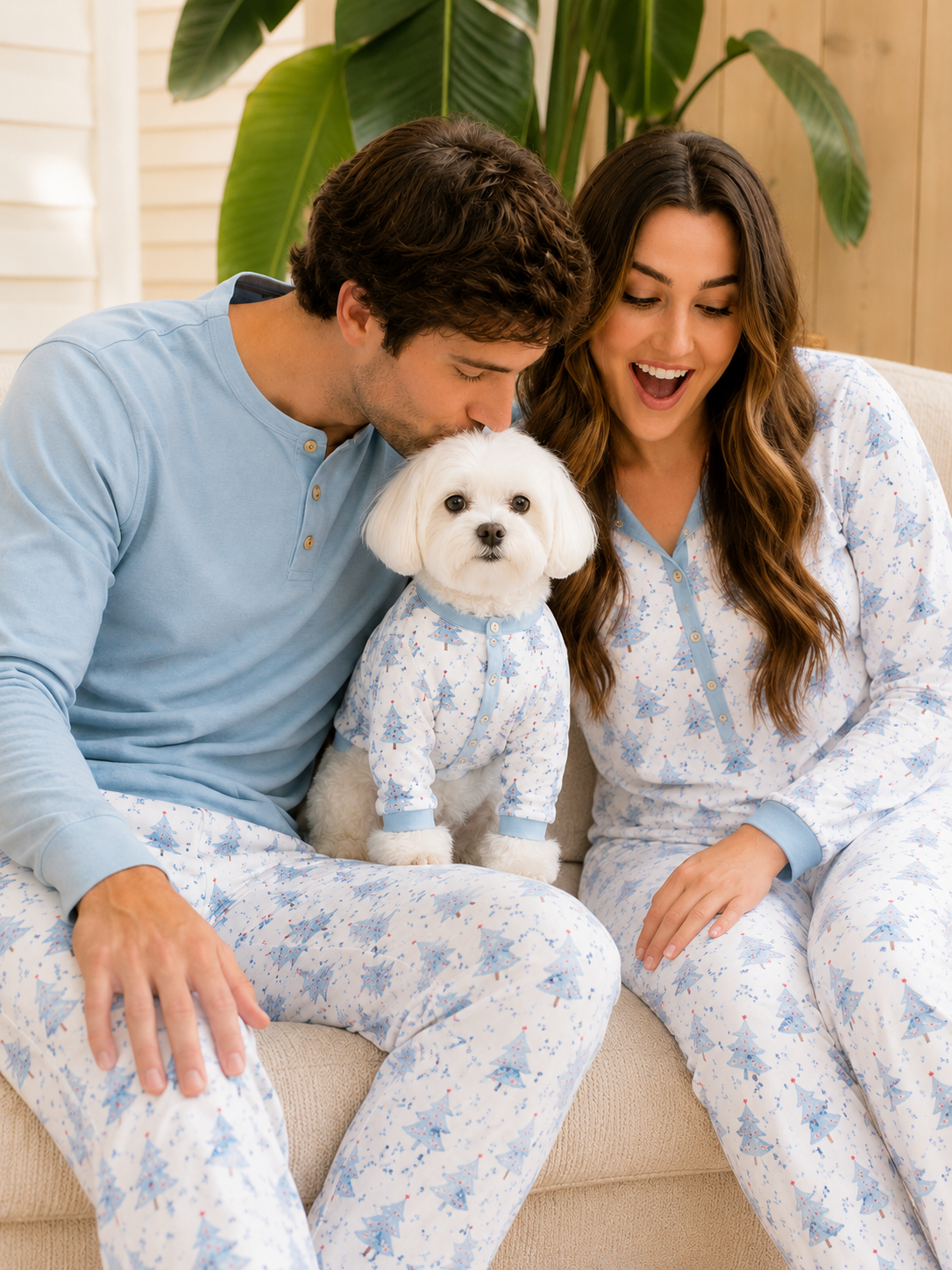 Tree Delight-Family Matching Christmas Pajamas