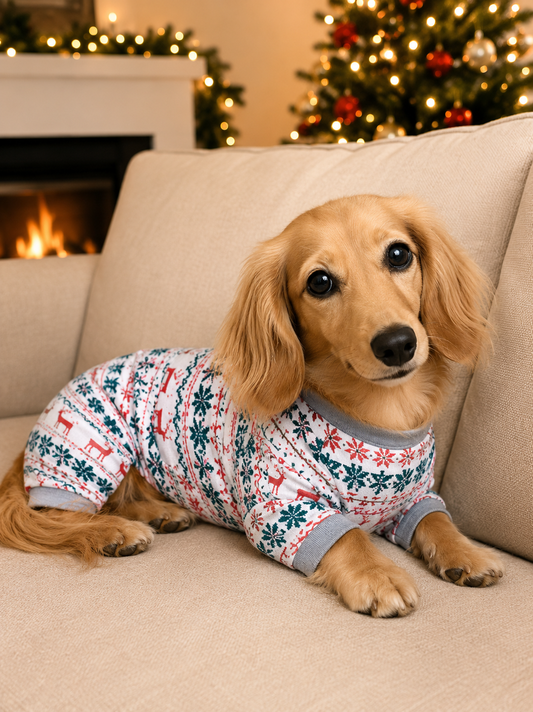 Snug Snowflakes-Family Matching Christmas Pajamas