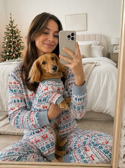 Snug Snowflakes-Family Matching Christmas Pajamas