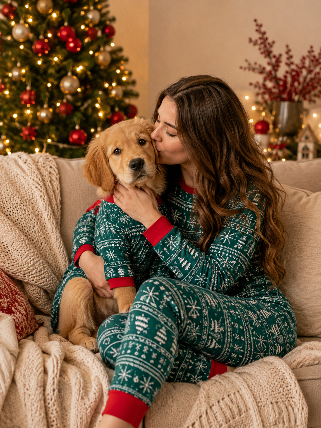 Christmas Crew-Family Matching Christmas Pajamas